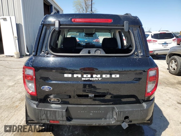 2024 Ford Bronco Sport Big Bend z VIN 3FMCR9B69RRE98331, wystawiony jako Copart lot #52256295 z przebiegiem 7 436 mil mil oraz Szkoda całkowita • Salvage title. Historia ofert i sprzedaży dostępna na DreamBid. Obrazek 6.
