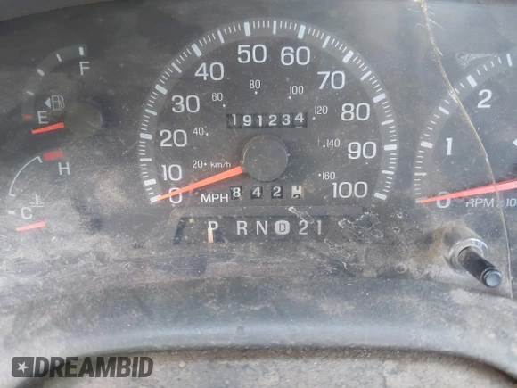 1997 Ford F-150 with VIN 1FTDF17W5VLA93748, listed as a IAAI auction lot 41342357 with 191,234 mi miles and . Bid and sale history available at DreamBid. Image 15.