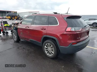 2019 Jeep Cherokee Latitude Plus with VIN 1C4PJMLB2KD104856, listed as a IAAI auction lot 42097709 with 89,552 mi miles and . Bid and sale history available at DreamBid. Image 3.