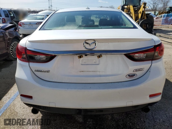 2015 Mazda 6 i Grand Touring with VIN JM1GJ1W57F1204561, listed as a Copart auction lot 49817125 with 160,213 mi miles and Salvage Title. Bid and sale history available at carsss.com. Image 6.