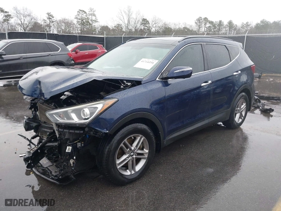 2017 Hyundai Santa Fe Sport 2.4L with VIN 5XYZU3LBXHG497798, listed as a IAAI auction lot 41714358 with 97,064 mi miles. Bid and sale history available at carsss.com. Image 18.