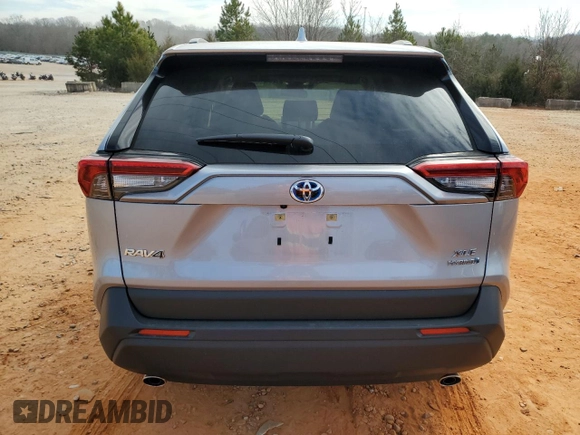 2023 Toyota RAV4 Hybrid XLE Premium with VIN JTMB6RFV6PD103909, listed as a Copart auction lot 46702505 with 8,237 mi miles and Salvage Title. Bid and sale history available at carsss.com. Image 6.