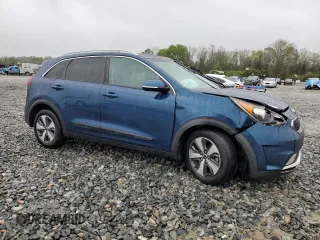 2017 Kia Niro EX with VIN KNDCC3LC5H5037314, listed as a Copart auction lot 48132454 with 99,329 mi miles and Salvage Title. Bid and sale history available at carsss.com. Image 4.