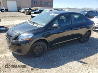 2012 Toyota Yaris with VIN JTDBT4K37CL016391, listed as a Copart auction lot 49909605 with 253,235 mi miles and Salvage Title. Bid and sale history available at carsss.com. Image 1.