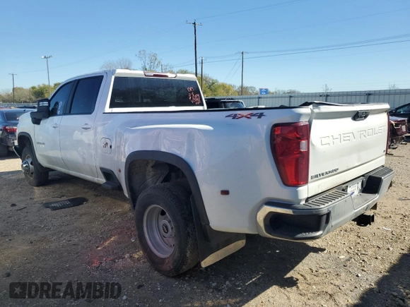 2023 Chevrolet Silverado 3500HD LT with VIN 1GC4YTEY4PF104203, listed as a Copart auction lot 80585124 with 94,217 mi miles and Salvage Title. Bid and sale history available at carsss.com. Image 2.