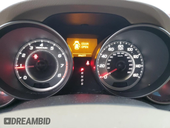 2013 Acura MDX Tech Pkg with VIN 2HNYD2H38DH512893, listed as a Copart auction lot 85094864 with 96,377 mi miles and Salvage Title. Bid and sale history available at carsss.com. Image 9.