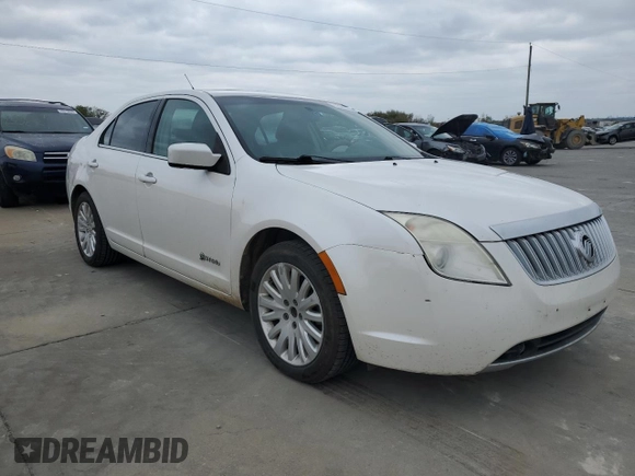 2010 Mercury Milan Hybrid with VIN 3MEDM0L36AR607757, listed as a Copart auction lot 77521193 with 212,139 mi miles and Clean Title. Bid and sale history available at carsss.com. Image 4.