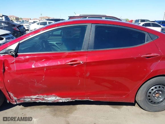 2014 Hyundai Elantra Limited with VIN 5NPDH4AE7EH534926, listed as a IAAI auction lot 41857256 with 135,932 mi miles. Bid and sale history available at carsss.com. Image 14.