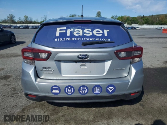 2021 Subaru Impreza with VIN 4S3GTAB63M3709250, listed as a Copart auction lot 54343805 with 88,084 mi miles and Salvage title. Bid and sale history available at DreamBid. Image 6.