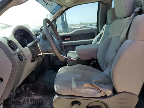2008 Ford F-150 STX with VIN 1FTRX12W18KE99286, listed as a Copart auction lot 52509345 with Not Provided miles and Salvage Title. Bid and sale history available at carsss.com. Image 7.