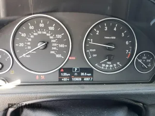 2015 BMW 3 Series 328i with VIN WBA3A5C59FF606639, listed as a Copart auction lot 39474924 with 103,609 mi miles and Clean Title. Bid and sale history available at carsss.com. Image 9.