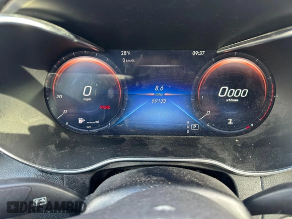 2021 Mercedes-Benz GLC with VIN W1N0J8EB0MF941241, listed as a Copart auction lot 89323765 with 59,133 mi miles and Clean Title. Bid and sale history available at carsss.com. Image 6.