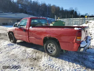 2002 Chevrolet Silverado 1500 LS with VIN 1GCEC14VX2Z333099, listed as a Copart auction lot 88734555 with 196,232 mi miles and Salvage Title. Bid and sale history available at carsss.com. Image 2.