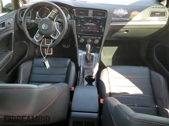 2019 Volkswagen Golf GTI S with VIN 3VW6T7AU1KM018130, listed as a Copart auction lot 43737504 with 45,590 mi miles. Bid and sale history available at carsss.com. Image 8.