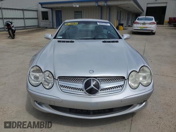 2003 Mercedes-Benz SL 500 with VIN WDBSK75F93F021714, listed as a Copart auction lot 58963285 with 51,938 mi miles and Clean title. Bid and sale history available at DreamBid. Image 5.