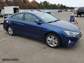 2020 Hyundai Elantra Value Edition with VIN 5NPD84LF4LH615367, listed as a Copart auction lot 68615564 with 9,638 mi miles and Non Repairable. Bid and sale history available at carsss.com. Image 4.