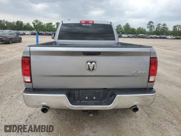 2023 Ram 1500 Tradesman with VIN 1C6RR7FT5PS537475, listed as a Copart auction lot 55793415 with 46,382 mi miles and Salvage title. Bid and sale history available at DreamBid. Image 6.