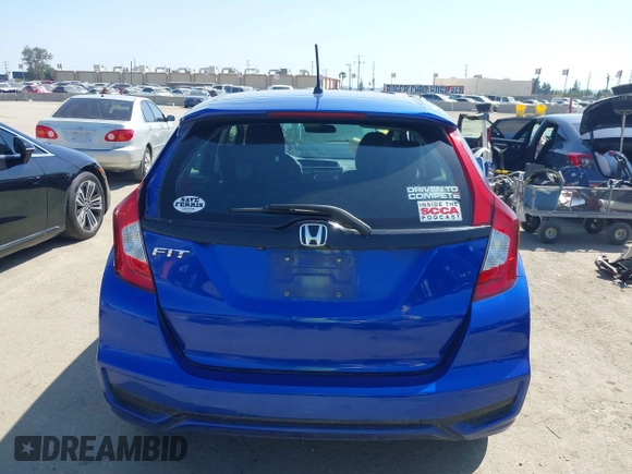 2019 Honda Fit LX with VIN 3HGGK5H43KM729396, listed as a IAAI auction lot 41992981 with 92,922 mi miles. Bid and sale history available at carsss.com. Image 16.