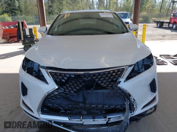 2021 Lexus RX with VIN JTJHZKFA2M2030841, listed as a IAAI auction lot 42009263 with 38,113 mi miles. Bid and sale history available at carsss.com. Image 6.