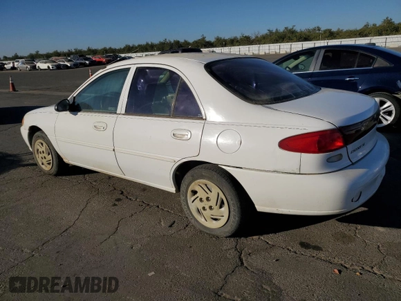 1998 Ford Escort SE z VIN 1FAFP13P0WW139108, wystawiony jako Copart lot #76935594 z przebiegiem 28 413 mil mil oraz Czysty tytuł • Clean title. Historia ofert i sprzedaży dostępna na DreamBid. Obrazek 2.