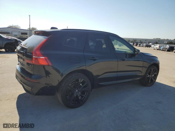 2024 Volvo XC60 Recharge Plug-In Hybrid Ultimate Black Edition with VIN YV4H60DJ0R1847271, listed as a Copart auction lot 75383114 with 2,463 mi miles and Salvage Title. Bid and sale history available at carsss.com. Image 3.