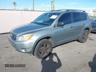 2008 Toyota RAV4 with VIN JTMBK33V886036474, listed as a IAAI auction lot 41615693 with 214,589 mi miles. Bid and sale history available at carsss.com. Image 2.
