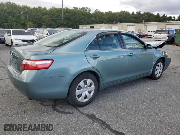 2007 Toyota Camry CE with VIN JTNBE46K573066929, listed as a Copart auction lot 71540164 with 47,299 mi miles and Salvage Title. Bid and sale history available at carsss.com. Image 3.