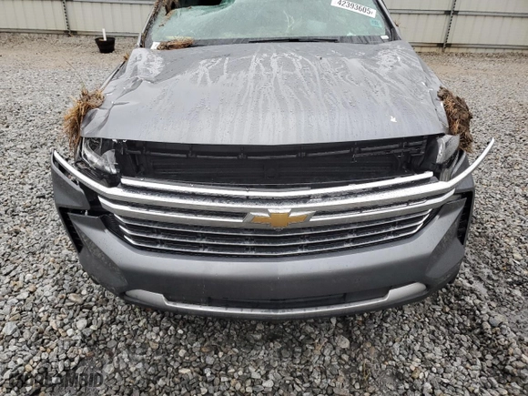 2021 Chevrolet Tahoe LT with VIN 1GNSCNKD1MR156490, listed as a Copart auction lot 42393605 with 134,700 mi miles and Salvage Title. Bid and sale history available at carsss.com. Image 12.
