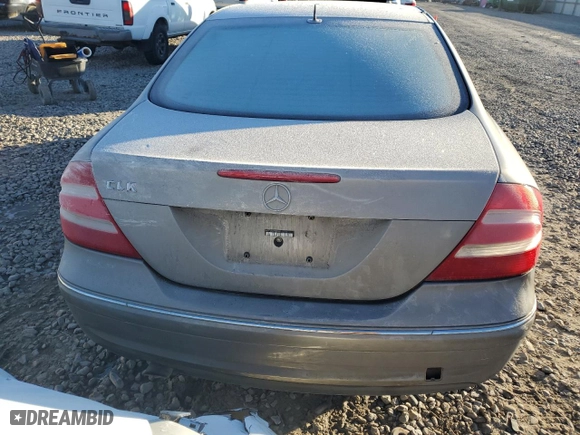 2003 Mercedes-Benz CLK-Class 5.0L with VIN WDBTJ75J23F047115, listed as a Copart auction lot 87011274 with 0 mi miles and Salvage Title. Bid and sale history available at carsss.com. Image 6.