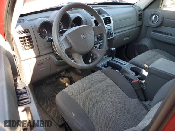 2007 Dodge Nitro SXT with VIN 1D8GU28K37W589333, listed as a Copart auction lot 50489415 with 210,797 mi miles and Salvage Title. Bid and sale history available at DreamBid. Image 8.