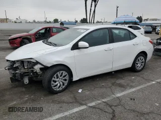 2019 Toyota Corolla L z VIN 5YFBURHE7KP886165, wystawiony jako Copart lot #55092715 z przebiegiem 137 433 mil mil oraz Szkoda całkowita • Salvage title. Historia ofert i sprzedaży dostępna na DreamBid. Obrazek 1.