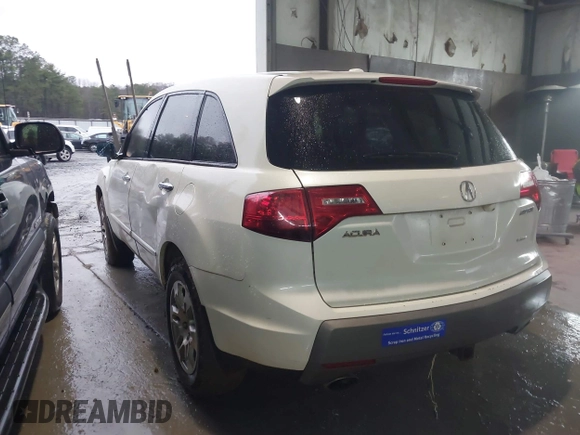 2008 Acura MDX Tech Pkg with VIN 2HNYD28388H516898, listed as a IAAI auction lot 41554660 with 1 mi miles. Bid and sale history available at carsss.com. Image 3.