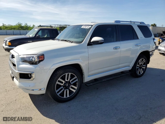 2023 Toyota 4Runner Limited with VIN JTEDU5JR4P5301962, listed as a Copart auction lot 48786745 with 7,550 mi miles and Salvage Title. Bid and sale history available at carsss.com. Image 1.
