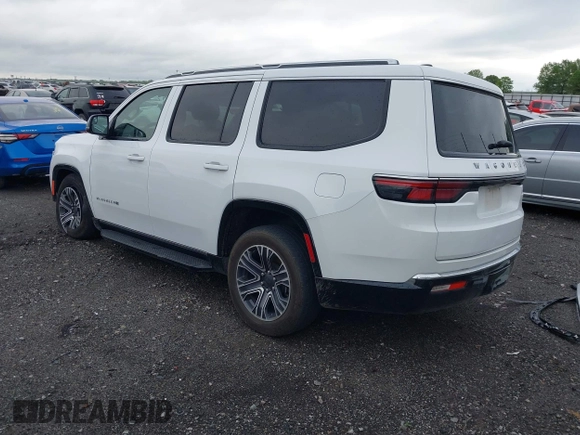 2024 Jeep Wagoneer Series II Carbide with VIN 1C4SJVBP8RS125679, listed as a IAAI auction lot 42150095 with 59,633 mi miles and . Bid and sale history available at DreamBid. Image 3.