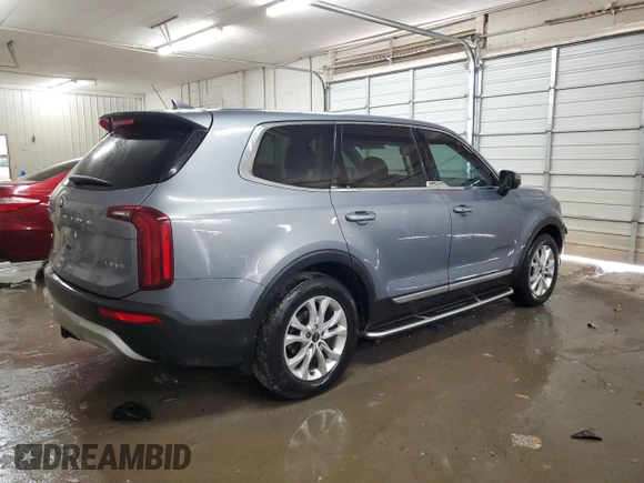 2020 Kia Telluride LX with VIN 5XYP2DHC3LG066376, listed as a Copart auction lot 50934875 with 112,714 mi miles and Salvage Title. Bid and sale history available at DreamBid. Image 3.