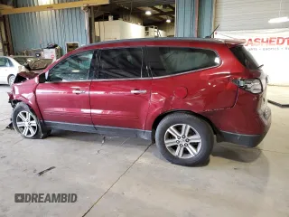 2015 Chevrolet Traverse LT z VIN 1GNKVHKD9FJ335101, wystawiony jako Copart lot #51689235 z przebiegiem 169 152 mil mil oraz Szkoda całkowita • Salvage title. Historia ofert i sprzedaży dostępna na DreamBid. Obrazek 2.