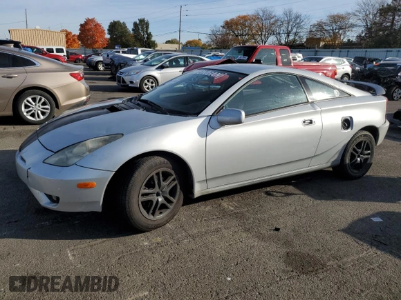 2003 Toyota Celica GT with VIN JTDDR32T130160859, listed as a Copart auction lot 77653844 with 0 mi miles and Salvage Title. Bid and sale history available at carsss.com. Image 1.