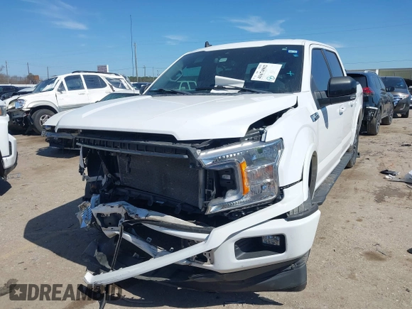 2020 Ford F-150 XL with VIN 1FTEW1C58LKE34712, listed as a IAAI auction lot 41674902 with 41,287 mi miles. Bid and sale history available at carsss.com. Image 2.
