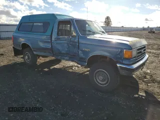 1991 Ford F-250 with VIN 2FTHF26G8MCA54999, listed as a Copart auction lot 80223084 with 445,684 mi miles and Salvage Title. Bid and sale history available at carsss.com. Image 4.