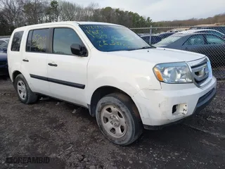 2009 Honda Pilot LX with VIN 5FNYF48239B051599, listed as a IAAI auction lot 41889469 with 999,999 mi miles. Bid and sale history available at carsss.com. Image 1.