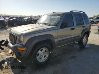 2004 Jeep Liberty Sport with VIN 1J4GL48K34W250008, listed as a Copart auction lot 53067095 with 161,266 mi miles and Salvage Title. Bid and sale history available at DreamBid. Image 1.