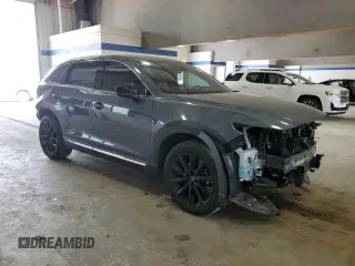 2023 Mazda CX-9 Carbon Edition with VIN JM3TCBDY9P0631797, listed as a Copart auction lot 54520525 with 16,018 mi miles and Salvage title. Bid and sale history available at DreamBid. Image 4.