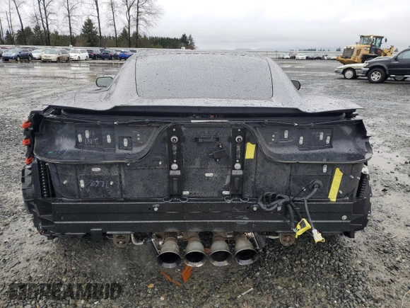 2017 Chevrolet Corvette Z06 3LZ with VIN 1G1YU2D6XH5600159, listed as a Copart auction lot 50364985 with 15,637 mi miles and Salvage Title. Bid and sale history available at carsss.com. Image 6.