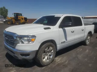 2024 Ram 1500 Laramie with VIN 1C6SRFJT2RN206793, listed as a Copart auction lot 64695105 with 12,528 mi miles and Salvage title. Bid and sale history available at DreamBid. Image 1.
