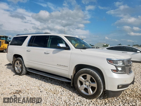 2017 Chevrolet Suburban Premier with VIN 1GNSCJKC1HR374998, listed as a Copart auction lot 60498905 with 240,652 mi miles and Salvage title. Bid and sale history available at DreamBid. Image 4.