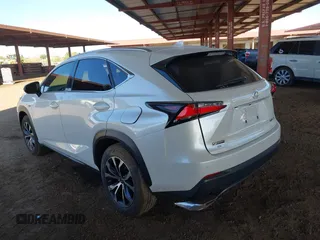 2015 Lexus NX 200t with VIN JTJBARBZ0F2033497, listed as a IAAI auction lot 42571117 with 44,957 mi miles and . Bid and sale history available at DreamBid. Image 3.