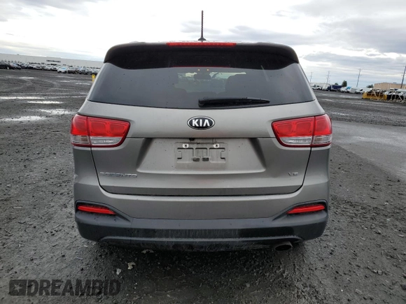 2018 Kia Sorento LX V6 with VIN 5XYPGDA57JG406719, listed as a Copart auction lot 50101275 with 99,528 mi miles and Salvage Title. Bid and sale history available at carsss.com. Image 6.