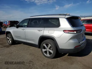 2021 Jeep Grand Cherokee Limited with VIN 1C4RJKBGXM8185112, listed as a Copart auction lot 81124324 with 72,742 mi miles and Salvage title. Bid and sale history available at DreamBid. Image 2.