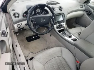 2005 Mercedes-Benz SL 55 AMG with VIN WDBSK74F85F101459, listed as a Copart auction lot 75136414 with 56,809 mi miles and Non repairable. Bid and sale history available at DreamBid. Image 8.