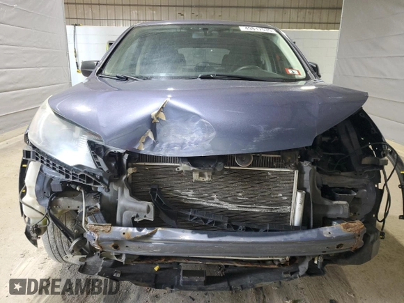 2013 Honda CR-V LX with VIN 2HKRM4H33DH666313, listed as a Copart auction lot 49817535 with 254,208 mi miles and Salvage Title. Bid and sale history available at DreamBid. Image 5.